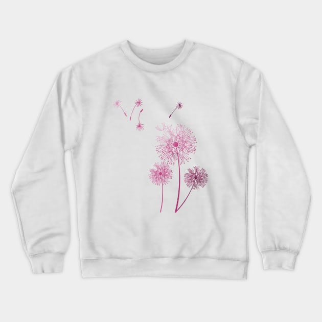 Dandelion Crewneck Sweatshirt by TheJollyMarten